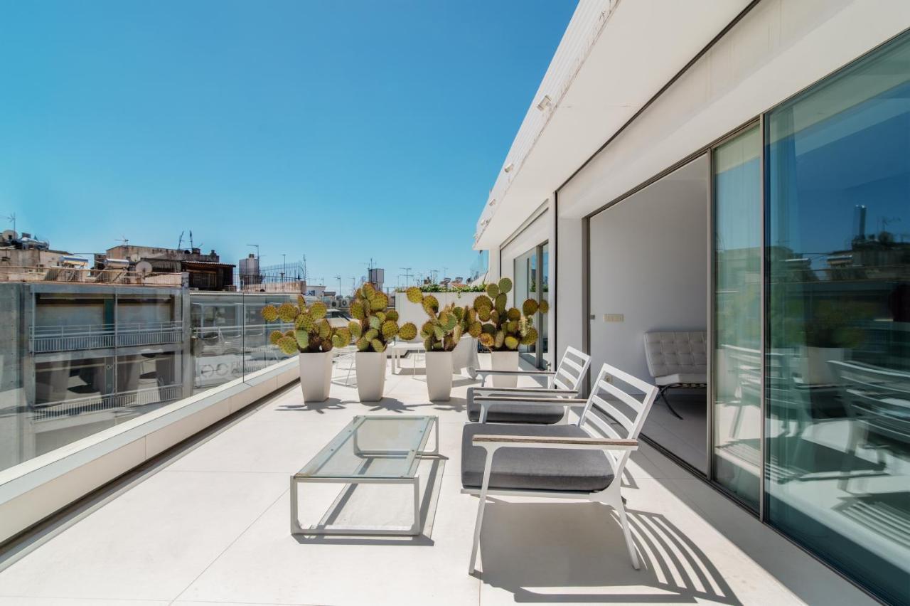 Apartamento Kolonaki Square Panorama Penthouse Atenas Exterior foto