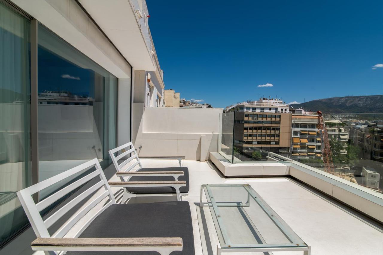 Apartamento Kolonaki Square Panorama Penthouse Atenas Exterior foto